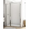 SanSwiss Divera D22T13 Drzwi Prysznicowe Wahadłowe Jednoczęściowe Chrom 120x200 cm Szkło Przezroczyste (D22T13070505007)