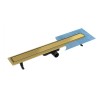 Besco Virgo Gold Duo Odpływ Liniowy 80x6 cm (OL-80-VG)