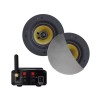 Aquasound Wzmacniacz Bluetooth 50 W z głośnikami Samba Chrom (BMN50EASY-SC)