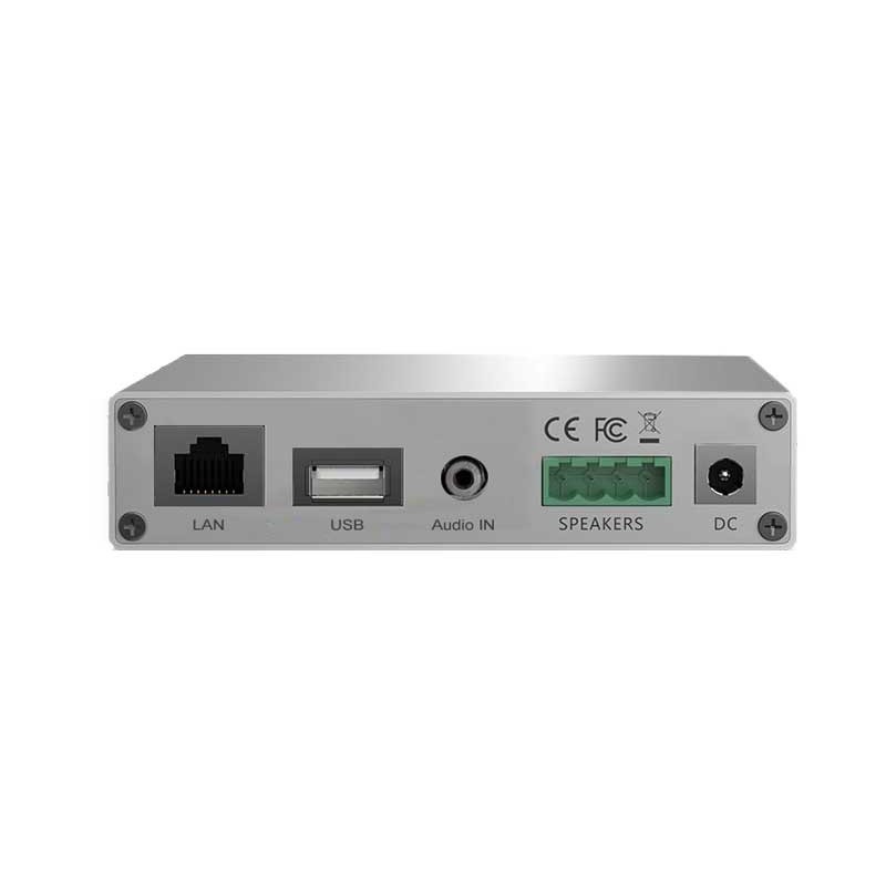 Aquasound Wzmacniacz WiFi-audio 50 W z głośnikami Samba Białymi (WMA50-SW)