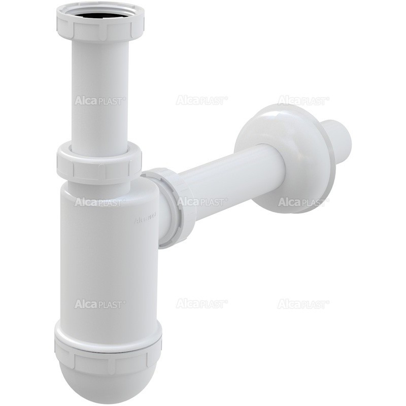 AlcaPlast Syfon umywalkowy Ø32 z nakrętką 5/4