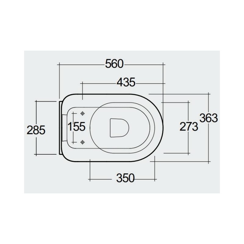 Rak Ceramics Valet Deska WC wolnoopadająca (VALSC3901WH)