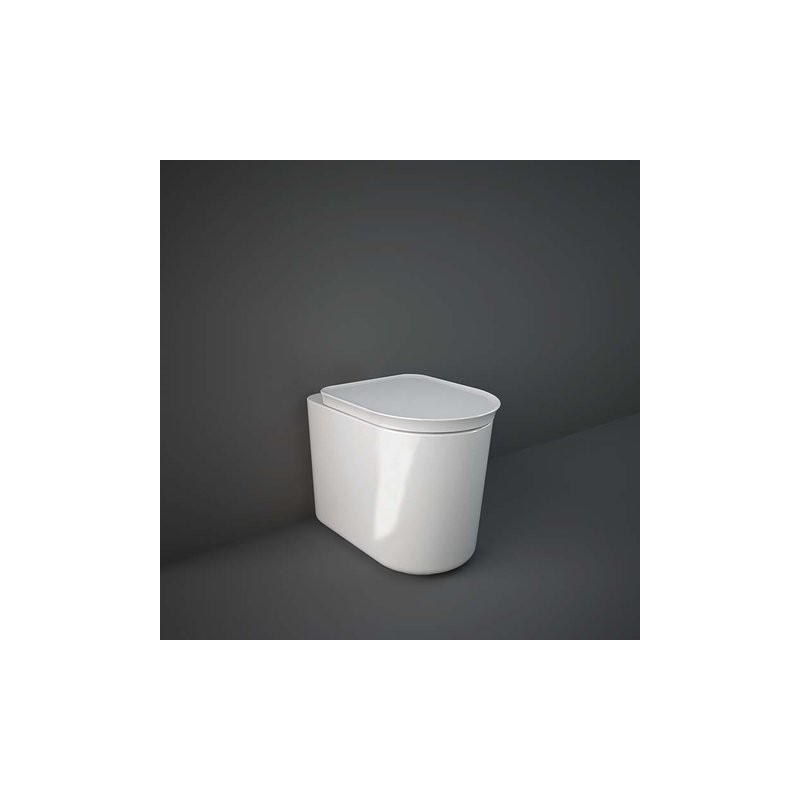 Rak Ceramics Valet Miska WC stojąca Rimless 56x36,3 cm biały połysk (VALWC1347AWHA)