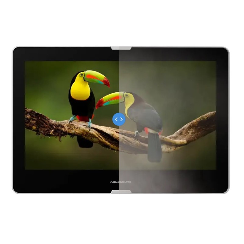 AquaSound Wodoodporny Telewizor LED Natynkowy 27-Calowy FullHD Android TV (ASV2770XS)