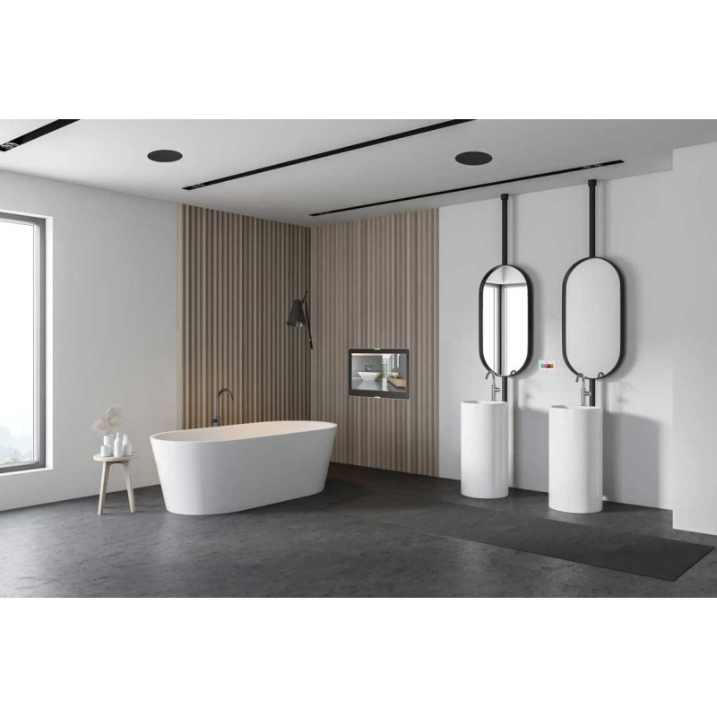 AquaSound Wodoodporny Telewizor LED Natynkowy 27-Calowy FullHD Android TV (ASV2770XS)