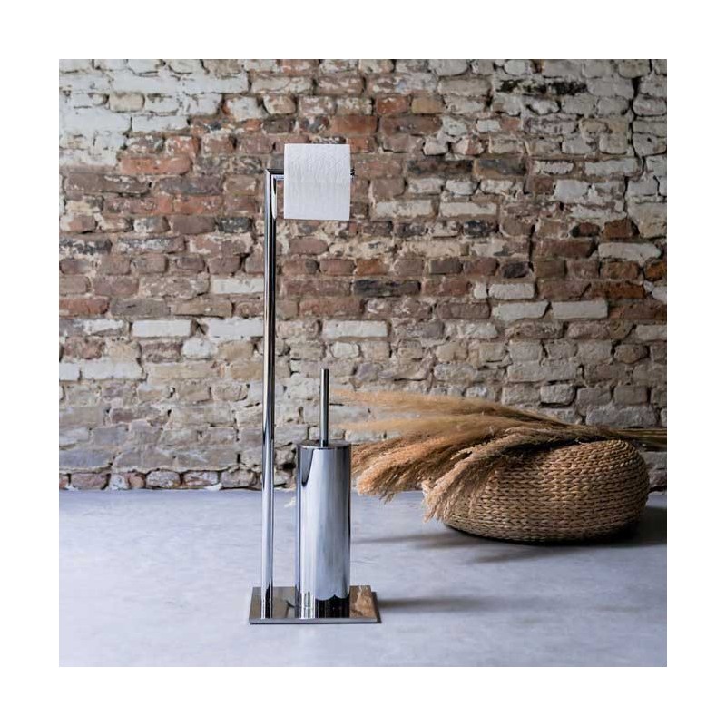 Sealskin Tube Stojak na papier toaletowy - wolnostojący Chrom (800288)