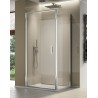 SanSwiss Top-Line S TLSP+TOPF2 Kabina Prysznicowa 90x90x200 cm chrom mat Szkło Przezroczyste (TLSP0900107+TOPF20900107)