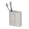 Sealskin Blend Podwójny uchwyt na szczoteczkę wolnostojący Terrazzo (800035)