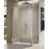 SanSwiss Top-Line S TLS2+TOPF2 Kabina Prysznicowa 100x140x200 cm chrom połysk Szkło Przezroczyste (TLS2G1005007+TOPF21405007)