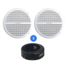 Dexon Wzmacniacz Bluetooth Do Głośników + Głośniki WiFi wodoodporne dwudrożne (2 x RP 92 + JPM 2021)