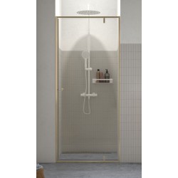 Sealskin Contour drzwi prysznicowe 90x200 cm złote szkło czyste (CD200906495100)