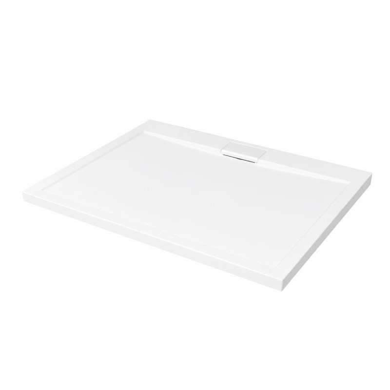 Besco Axim UltraSlim Brodzik Prostokątny biały 100x80 cm (BAX-108-P)
