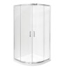 Besco Modern Kabina Prysznicowa Półokrągła 90x90x185 cm (MP-90-185-C)