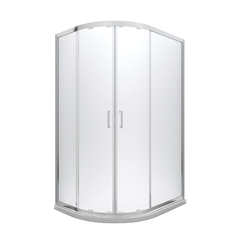 Besco Modern Kabina Prysznicowa Asymetryczna 120x90x185 cm (MA-120-90-C)
