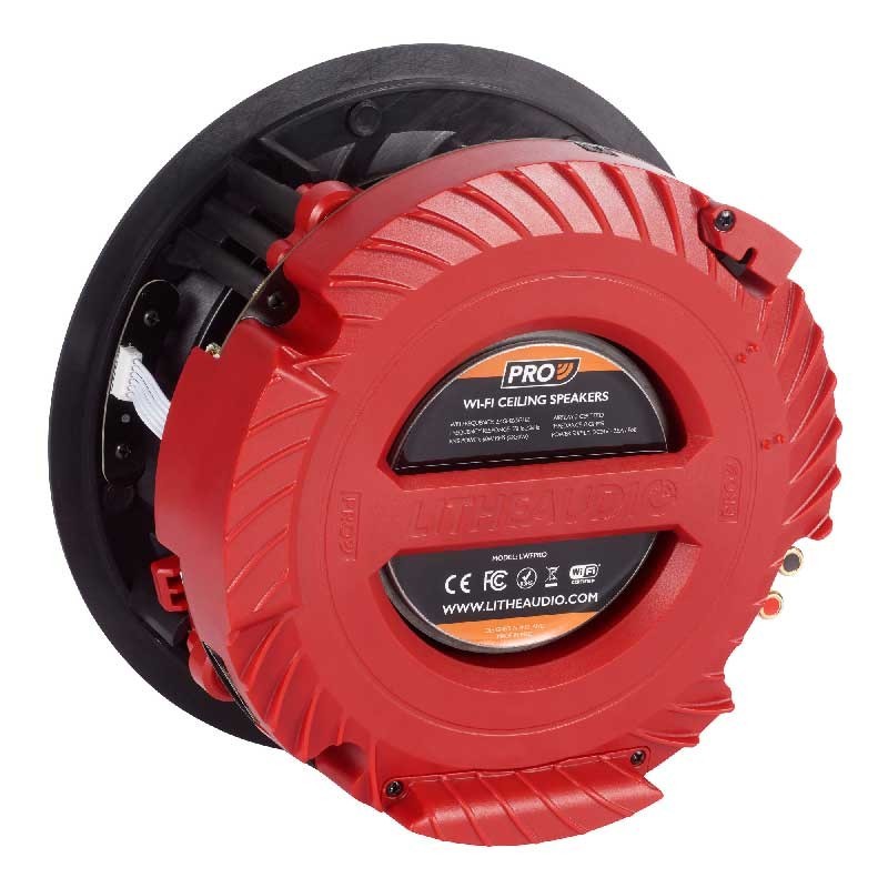 Lithe Audio Głośnik Sufitowy Wodoodporny IP44 Wi-Fi 60W Z Serii Lithe Audio Pro (Pojedynczy) (06501)