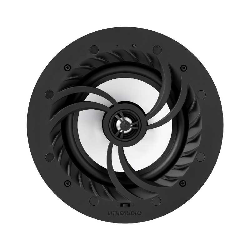 Lithe Audio Głośnik Sufitowy Wodoodporny IP44 Wi-Fi 60W Z Serii Lithe Audio Pro (Pojedynczy) (06501)