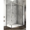SanSwiss Cadura CAS2+CAST Kabina Prysznicowa P Chrom 170x80 cm Szkło Przezroczyste (CAS2D1705007+CAST0805007)