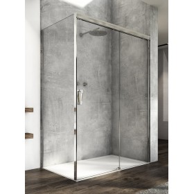 SanSwiss Cadura CAS2+CAST Kabina Prysznicowa P Chrom 170x110 cm Szkło Przezroczyste (CAS2D1705007+CAST1105007)