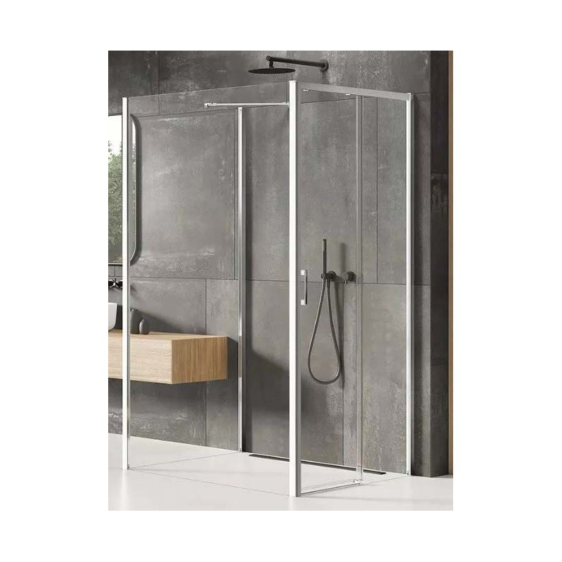 New Trendy Prime Kabina Prostokątna Przyścienna P 100x110x200 Przezroczyste 6mm Active Shield (K-1582)