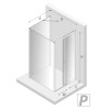 New Trendy Prime Kabina Prostokątna Przyścienna P 100x110x200 Przezroczyste 6mm Active Shield (K-1582)