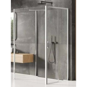 New Trendy Prime Kabina Kwadratowa Przyścienna L 100x100x200 Przezroczyste 6mm Active Shield (K-1255)