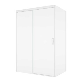 SanSwiss Cadura CAS2+CAST Kabina Prysznicowa L Biała 160x70 cm Szkło Przezroczyste (CAS2G1600907+CAST0700907)