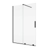 SanSwiss Amalia D35S2 Kabina Walk In 160x200 cm Czarny Mat (D35S21600607)