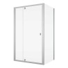 SanSwiss Arelia D20T13+D20F1 Kabina prysznicowa 90x120x190 cm Srebrny Polerowany (D20T130904007+D20F11204007)