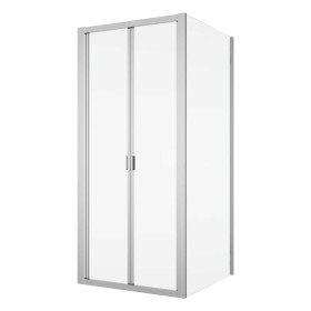 SanSwiss Arelia D20K+D20F1 Kabina prysznicowa 100x80x190 cm Srebrny Polerowany (D20K1004007+D20F10804007)
