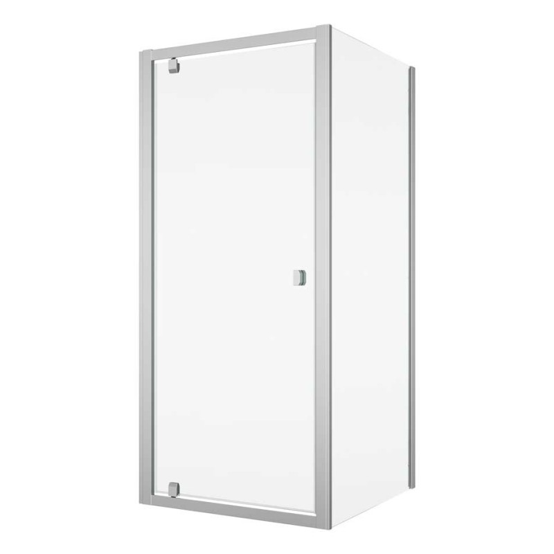 SanSwiss Arelia D20T1+D20F1 Kabina prysznicowa 100x80x190 cm Srebrny Polerowany (D20T11004007+D20F10804007)