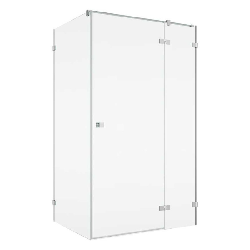 SanSwiss Annea AN13W+ANTW1 Kabina Prysznicowa Prawa Chrom 120x100x200 cm Szkło Przezroczyste (AN13WD12005007+ANTW110005007)
