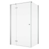 SanSwiss Annea AN13+ANT1 Kabina Prysznicowa Lewa Chrom 100x70x200 cm Szkło Przezroczyste (AN13G10005007+ANT107005007)