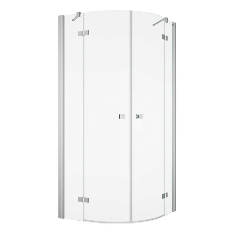 SanSwiss Annea ANR Kabina Półokrągła R50 Chrom 80x200 cm (ANR500805007)