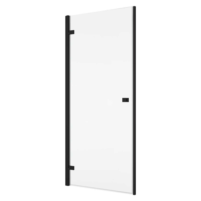 SanSwiss Annea Black AN1C Drzwi Lewe Jednoczęściowe Czarne 75x200 cm (AN1CG07500607)