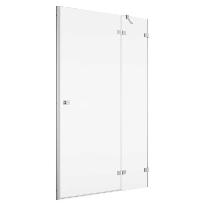 SanSwiss Annea AN13W Drzwi Prawe Jednoczęściowe Ze Ścianką Stałą W Linii Bez Profilu 90x200 cm (AN13WD09005007)