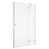 SanSwiss Annea AN13W Drzwi Prawe Jednoczęściowe Ze Ścianką Stałą W Linii Bez Profilu 75x200 cm (AN13WD07505007)