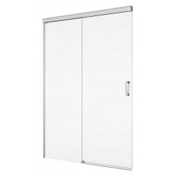 SanSwiss Cadura CAS2 Drzwi Prysznicowe Lewe NA WYMIAR (100-140 cm) Szkło Przezroczyste (CAS2GSM15007)