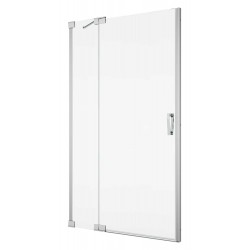 SanSwiss Cadura CA13 Drzwi Prysznicowe L NA WYMIAR (75-140 cm) Szkło Przezroczyste (CA13GSM15007+V2.CA.SM1.50)