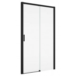 SanSwiss Top-Line S TLS2 Drzwi Prysznicowe Prawe BLACK NA WYMIAR (100 - 180 cm) Szkło Przezroczyste (TLS2DSM10607)