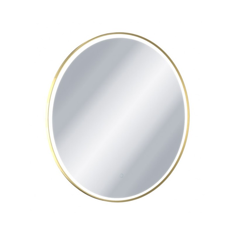 Excellent Corido lustro okrągłe LED 80 cm z matą grzewczą złoty połysk (DOEX.CO080.GL)
