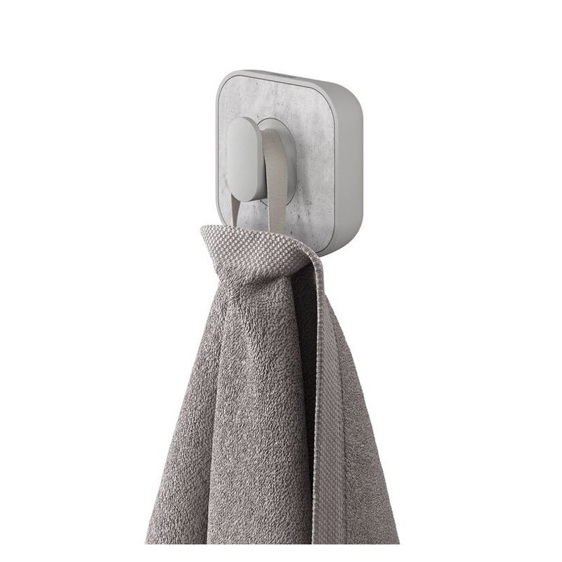 Tiger Tado Haczyk na ręcznik duży Jasnoszary / efekt betonu (800404)