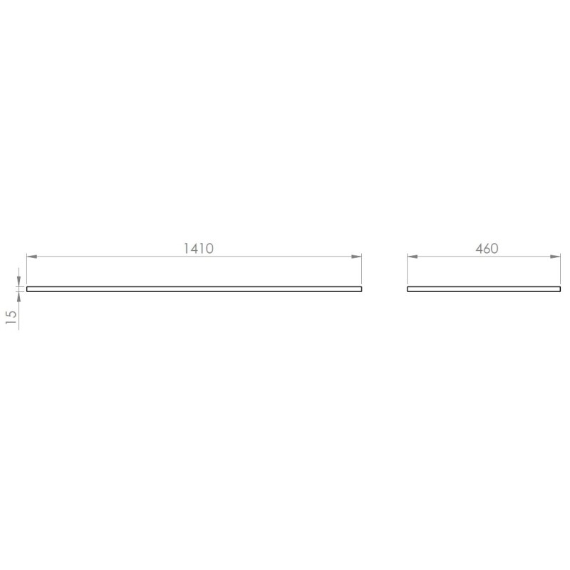 Elita Elitstone Blat Marmur Terra Różowy mat 140x46 cm (RE051400016600)