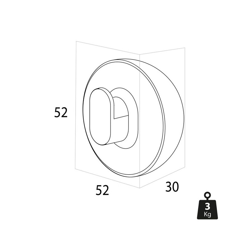 Tiger Cooper Haczyk na ręcznik duży (800556)
