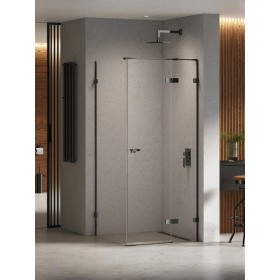 New Trendy Eventa Black Chrome Kabina prysznicowa 1D prostokątna Lewa 120x70x200 cm 8mm Active Shield 2.0 (EXK-6169)