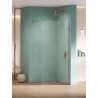 New Trendy Copper Shine Kabina prysznicowa WALK-IN U 70x200 cm 8mm Active Shield 2.0 (EXK-6520)
