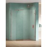 New Trendy Eventa Copper Shine Kabina prysznicowa WALK-IN U 130x100x200 cm 8mm Active Shield 2.0 (EXK-6573)
