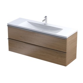 Oristo Etna Compact Szafka Podumywalkowa Dąb Kamienny + Umywalka konglomeratowa 120 cm (OR52C-SD2S-120-78+UME-C-ET-120-92)