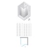 New Trendy Avexa Kabina prysznicowa 1D prostokątna prawa 120x70x200 cm Active Shield 2.0 (EXK-6903)