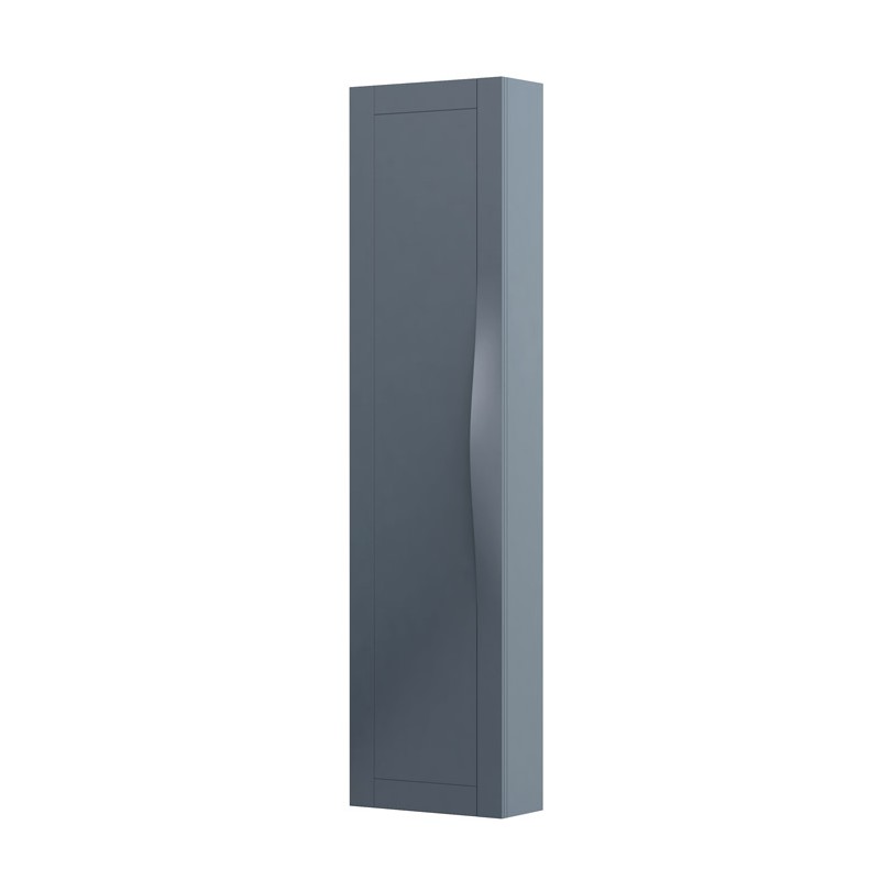 Oristo Skagen Szafka wysoka boczna - uniwersalna lewa/prawa szaroniebieski mat 40 cm (OR49-SB1D-40-16)