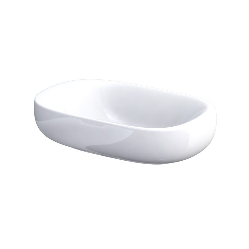 Oristo Illusion Umywalka nablatowa ceramiczna 60 cm (UBL-IL-60-91)